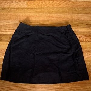 Abercrombie & Fitch Black Linen Skirt - Never worn